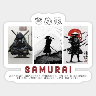 manga Samurai Sticker